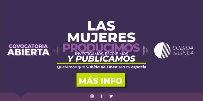 Convocatoria: Mujeres produciendo y publicando